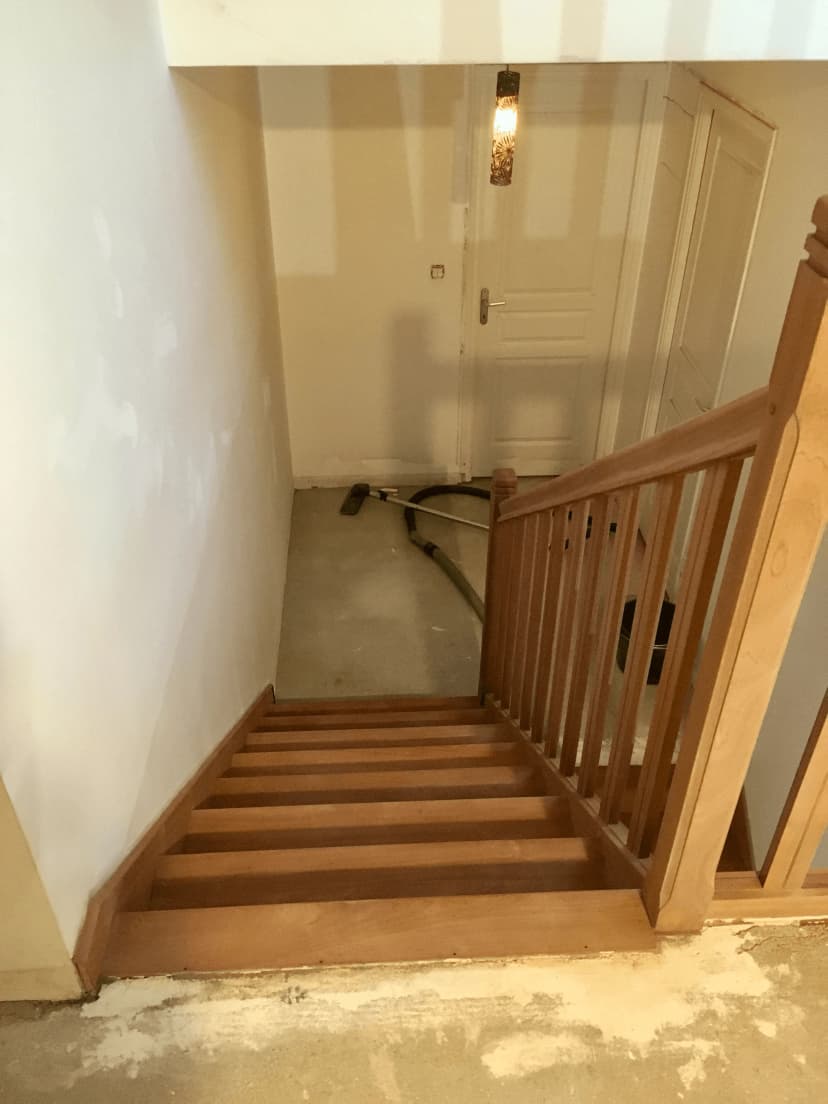 Escalier en bois